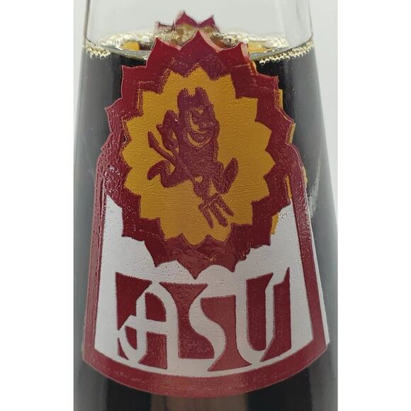 Coca Cola Coke 1987 Arizona State University Rose Bowl Pac 10 Champions Bottle - Picture 5 of 7